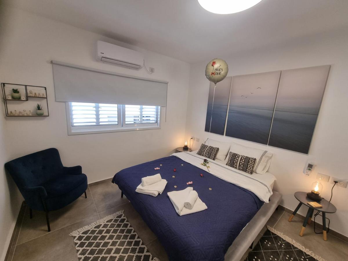 Beautiful 2-Bedroom Sea-View Apartment Netanya Luaran gambar